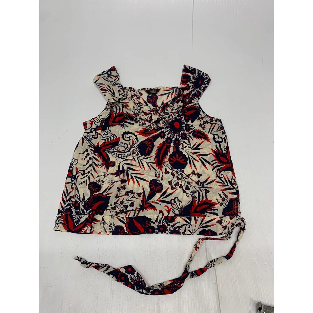 Veeko Blouse Sleeveless Floral Multicolor L Women's A73
